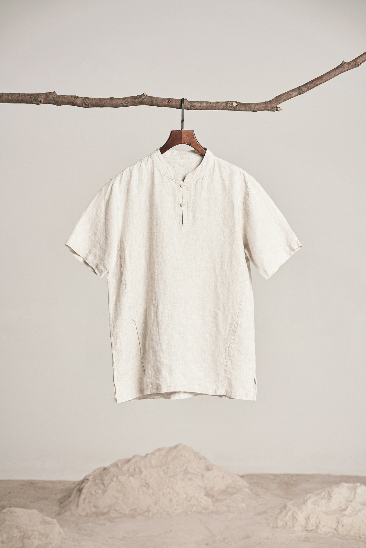 Linen shirt in daylight