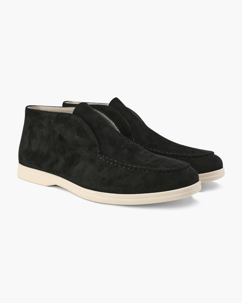 High Suede Loafer