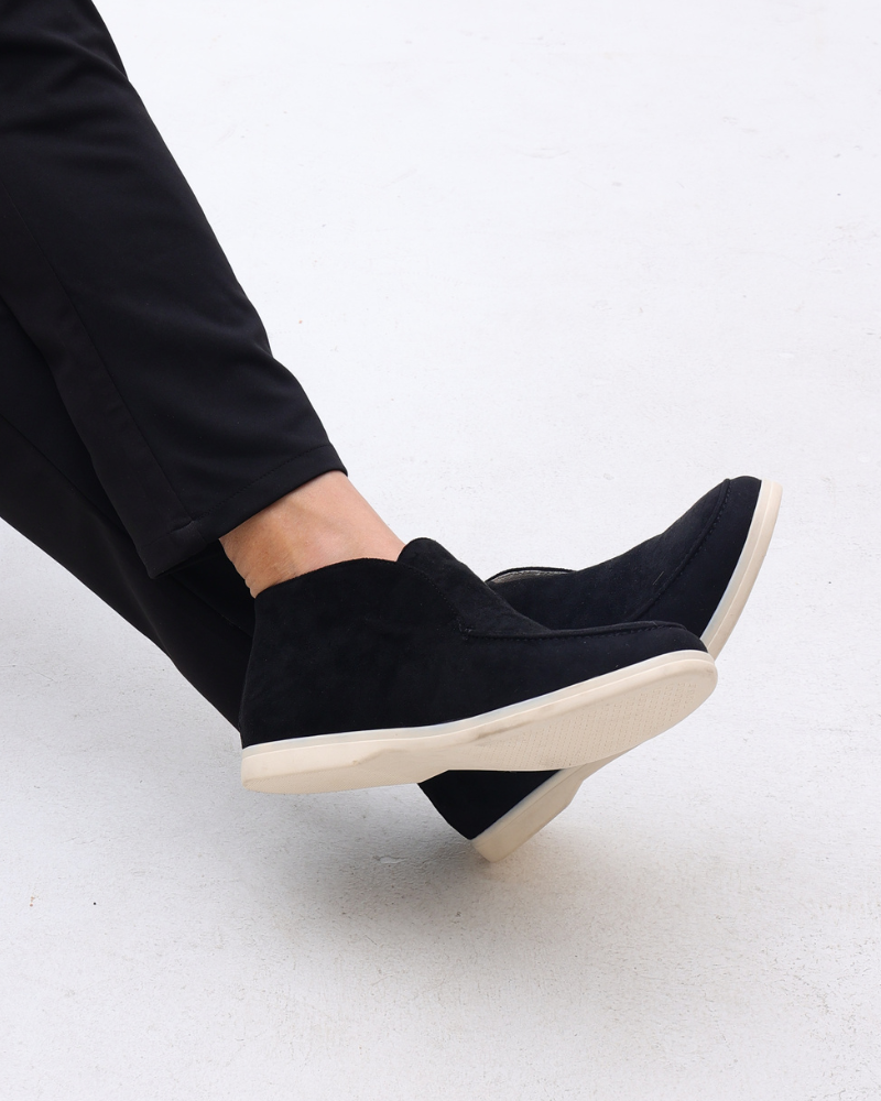 High Suede Loafer