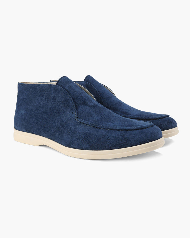 High Suede Loafer