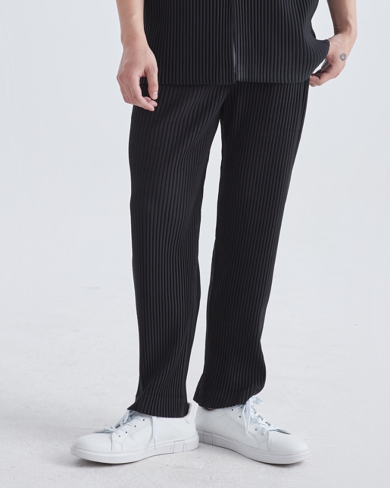 Ribbed Cotton Trouser