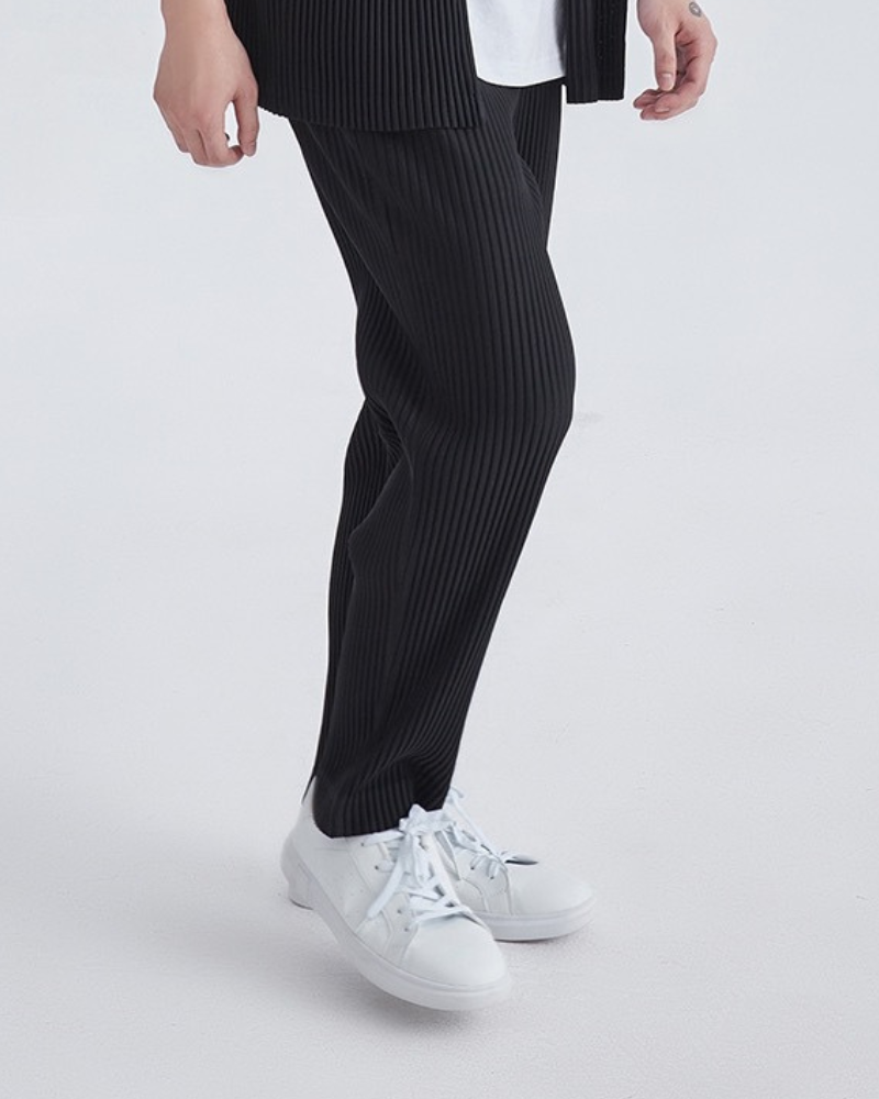 Ribbed Cotton Trouser