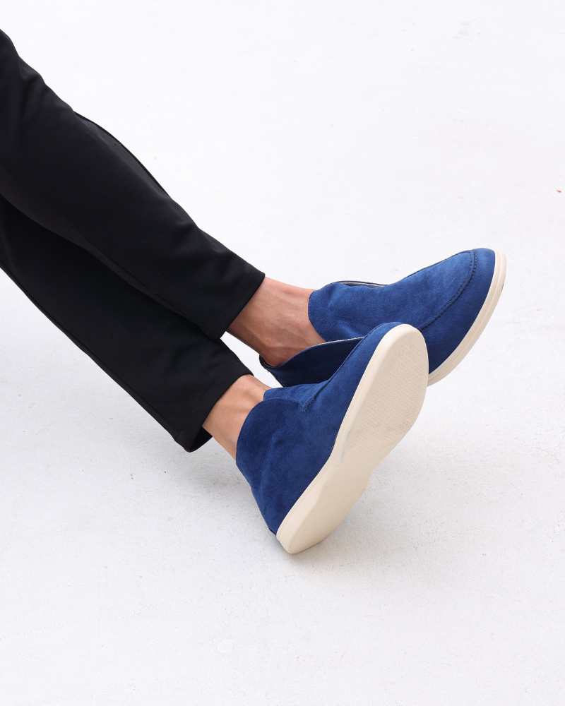 High Suede Loafer