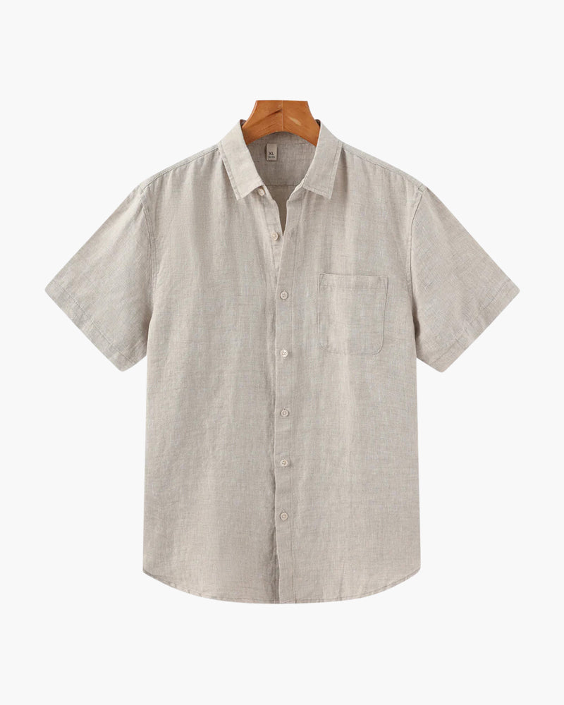 Cape Town Linen Shirt, Short Sleeve