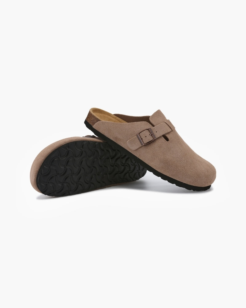 Suede Clog