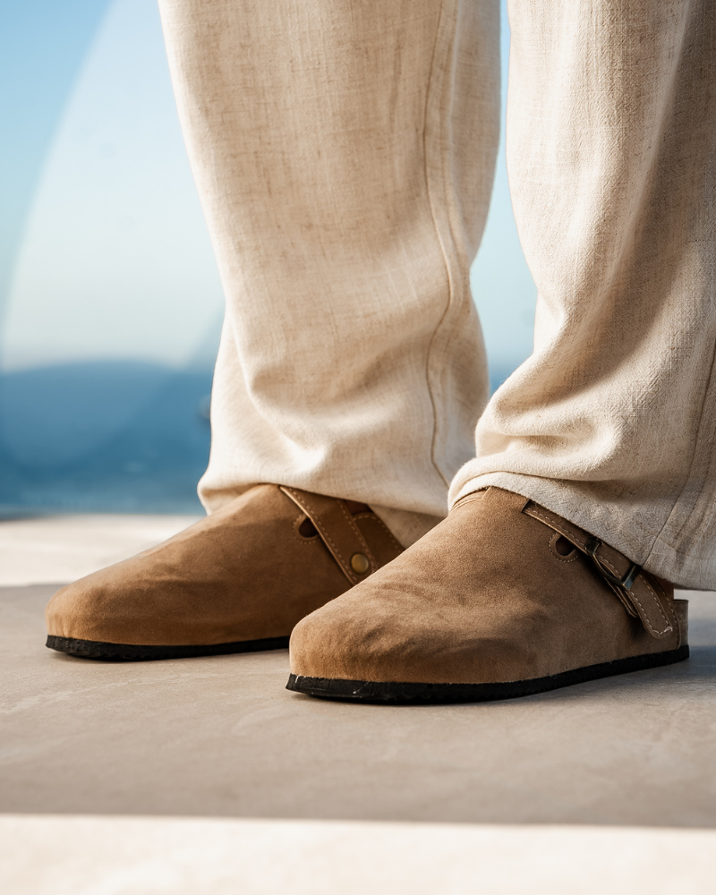 Suede Clog